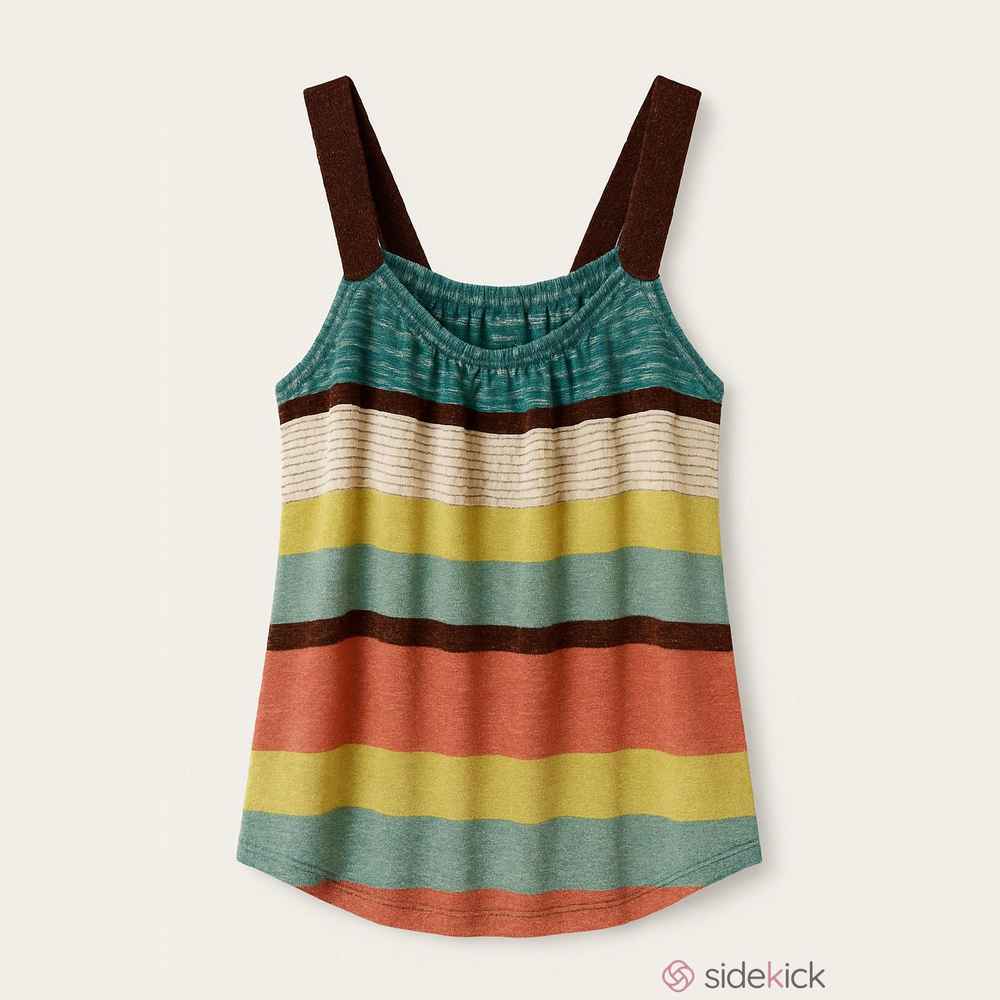 KNITSS Multicolor Striped Camisole